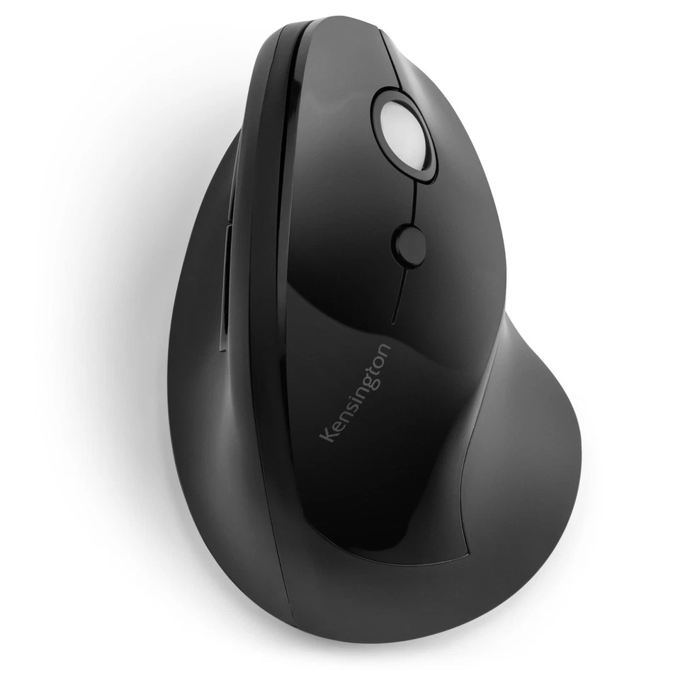 Kensington Pro Fit Ergo Vertical Wireless Mouse: Wireless Mouse (Grey) - Image 3 of 4