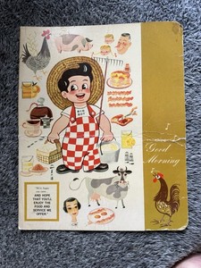 1960 Becker’s Big Boy Restaurant Diner Menu Robert C. Wian Enterprises Bob’s