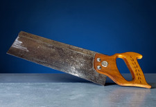 Vintage Warranted Superior 14" Blade Back Saw 12 PPI - Great Condition - 19"