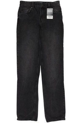 bershka Jeans Damen Hose Denim Jeanshose Gr. EU 32 Baumwolle Schwarz #h8t2son