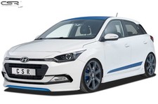 Front Ansatz Spoiler Schwert Diffusor Lippe Tuning für Hyundai I20 GB FA275