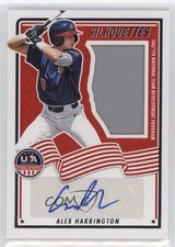 2025 Stars and Stripes USA Signatures Silhouettes /199 Alex Harrington Auto 0j81