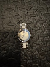 Movado Bold Diamond Watch Swiss Movement Stainless Steel MB01.3.14.6312 W.R