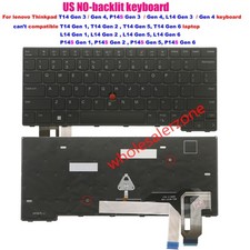 US keyboard for lenovo Thinkpad L14 Gen 3 Gen 4,T14 Gen 3 Gen 4,P14s Gen 3 Gen 4