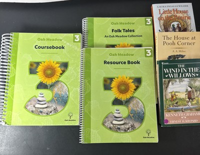 Oak Meadow Grade 3 (2020) Coursebook, Resource Book, & Folk Tales, More, Good