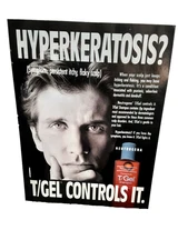 1993 Neutrogena TGel Shampoo Print Ad Persistent Itchy Scalp Ad