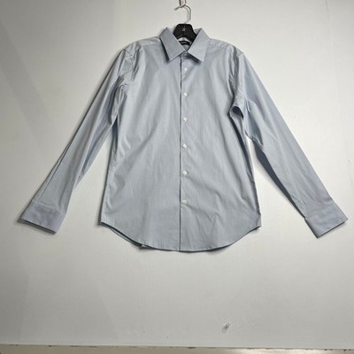 THEORY Sylvain Shirt Men's Size S Olympic/White