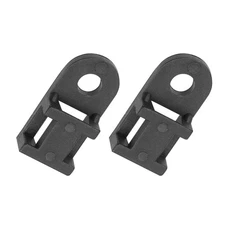 19.6x9.5x5mm Cable Tie Mount Black Wire Holder Permanently Anchor,100 Pcs