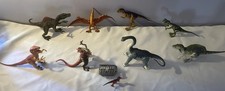 Kenner Jurassic Park Dinosaur Lot of 9 Velociraptor Pterodactyl Brachiosaurus