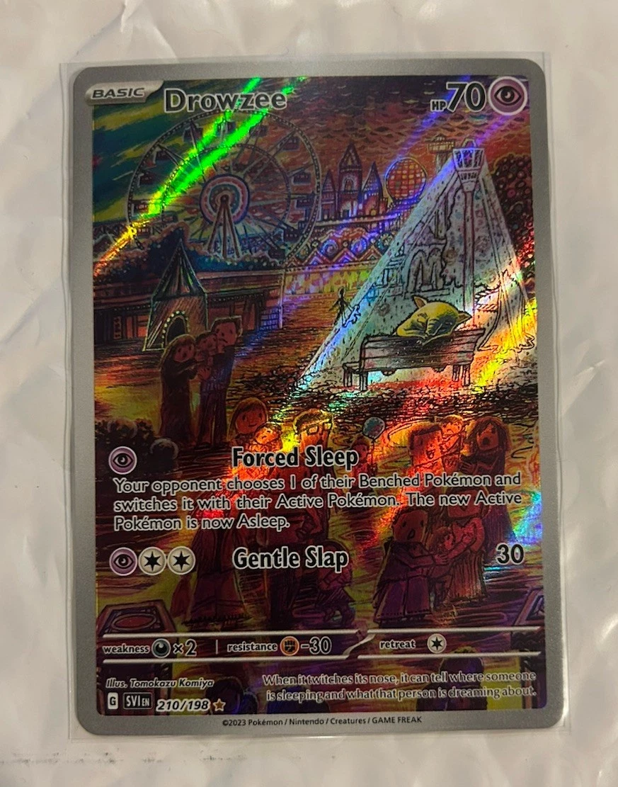 rare drowzee pokemon card Drowzee 210/198 SV01: Scarlet & Violet Base Set for sale