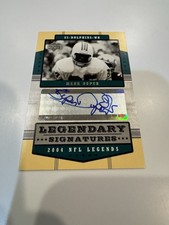 2004 Upper Deck NFL Legends Mark Duper Legendary Signatures Auto Autograph