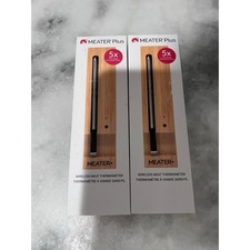 MEATER Plus Wireless Meat Thermometer Lot of 2 Smart Bluetooth BBQ Grill Probe 