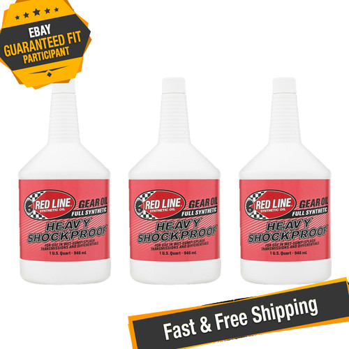 58204 Heavy Shockproof Gear Oil - 3 Quarts
