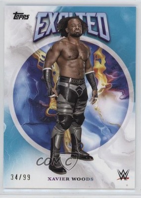 2025 Topps Exalted WWE Aqua /99 Xavier Woods #86 17uv