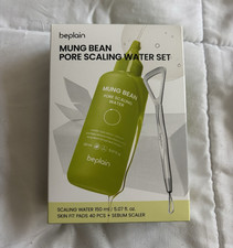 beplain Mung Bean Pore Scaling Water Set w/ Pads Sebum Scaler 5.07 oz