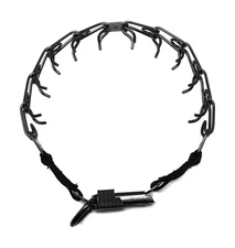 Herm. Sprenger Black Stainless Steel Prong Dog Training Collar with... Fast Ship