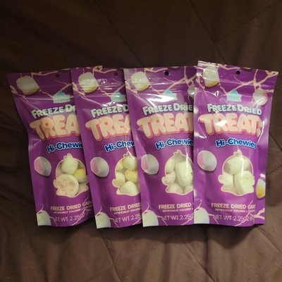 4 Pack Freeze Dried Candy Tasty Treats Made In Utah, 11.25 Oz -   Grape HI CHEW