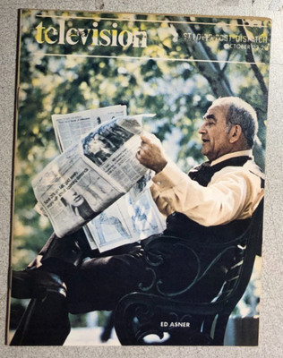TV MAGAZINE St Louis (MO) Post-Dispatch October 23 1977 Ed Asner MTM cover