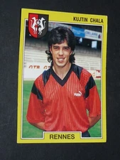 #225 KUJTIN CHALA STADE RENNAIS RENNES ROAZHON PANINI FOOTBALL FOOTBALL 92 1991-1992