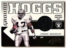 2001 Absolute Playoff Ground Hoggs Tyrone Wheatley GH-44! RARE 83 /125! Raiders