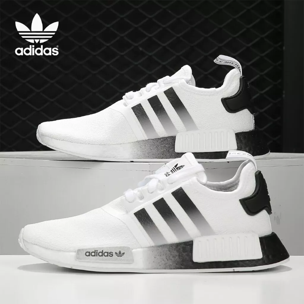 Adidas NMD_R1 Nomad White Black Gradient Boost EG7410 Men's US 13  Shoes Sneaker