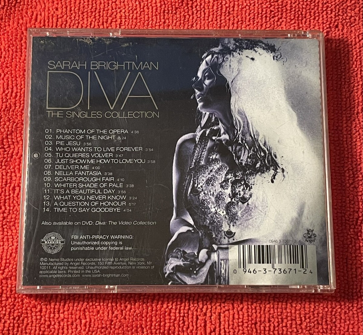 CD / Diva The Singles Collection【J6】 Diva: The Singles Collection by Sarah Brightman (CD, Oct