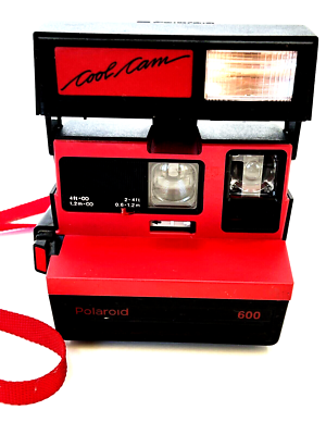 Refurbished Vintage Camera Polaroid 600 Cool Cam Instant Film