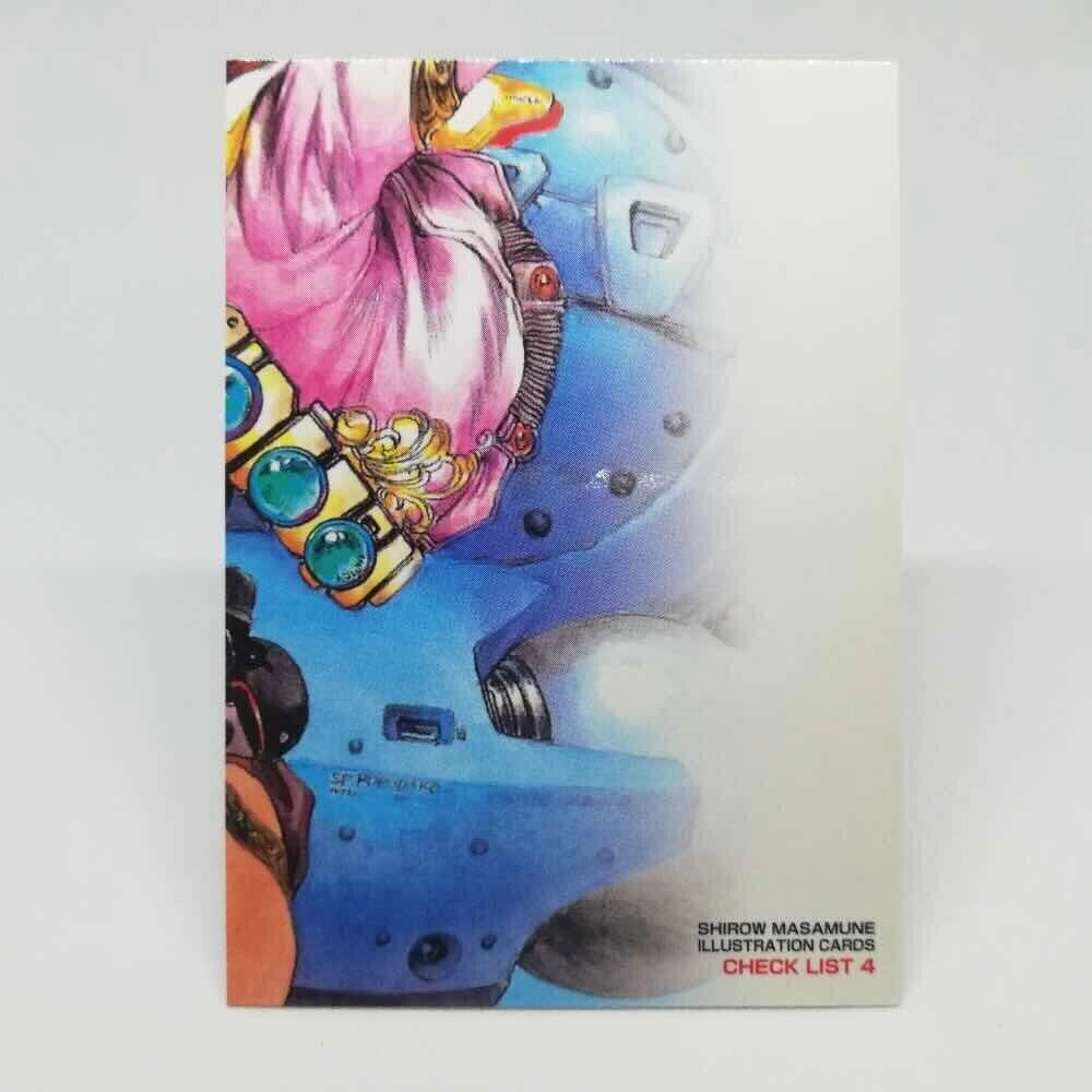 132 Illustrations SHIROW MASAMUNE illustration Card epoch JAPAN