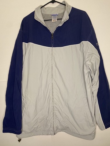 Reebok Mens XL Cotton Lined Windbreaker 