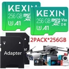 256G microSDXC Micro SD Card for Camera/Gaming Memory Card High Capacity SD Card