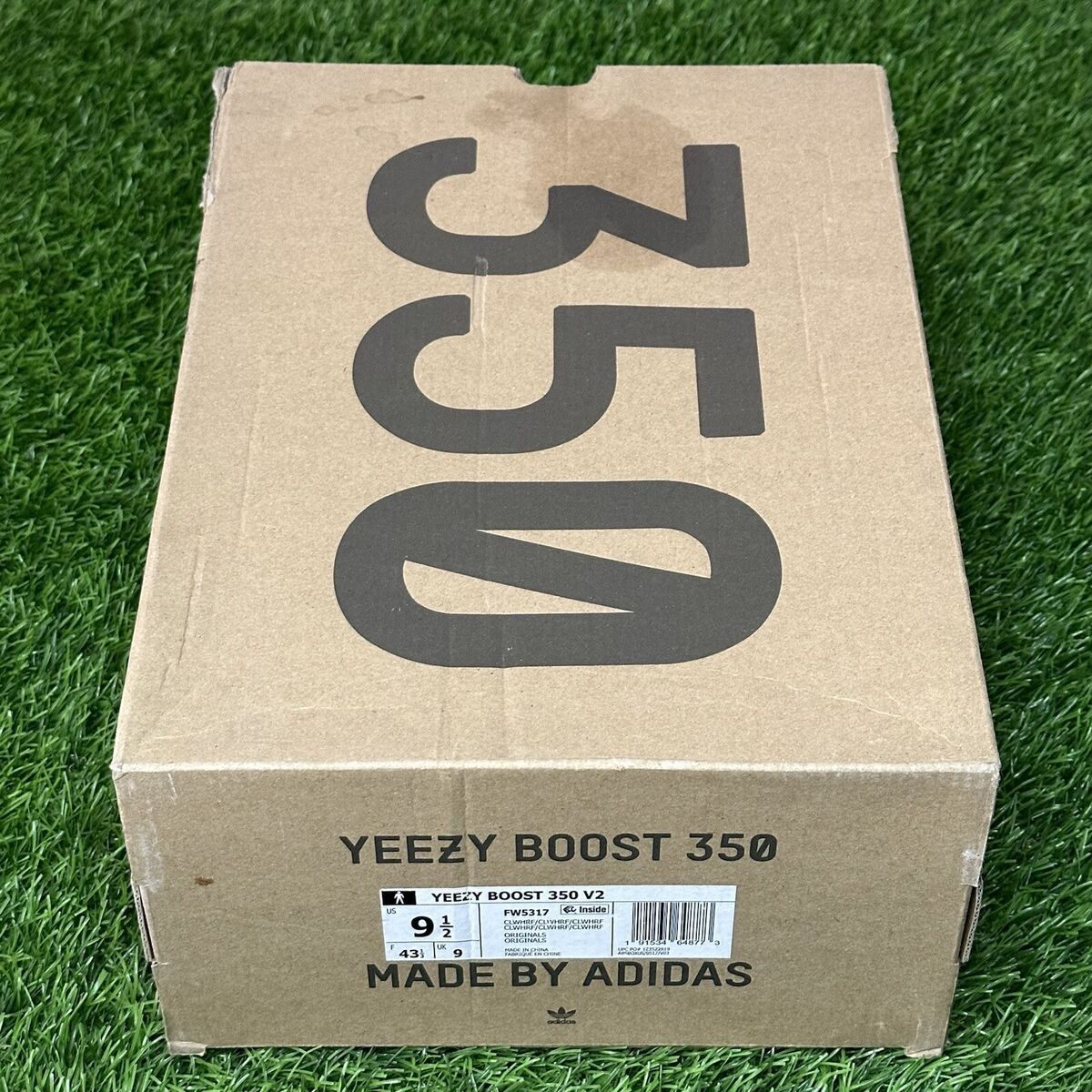 JUST THE BOX ONLY Size 9.5 adidas Yeezy Boost 350 V2 Cloud JUST THE BOX ONLY Size 9.5 adidas Yeezy Boost 350 V2 Cloud