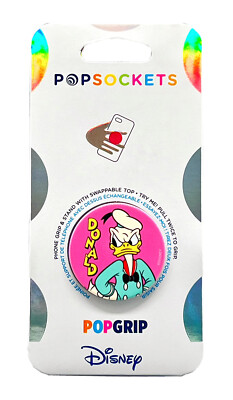 PopSockets Disney Donald Duck Pink Glossy PopSocket Pop Socket PopGrip 