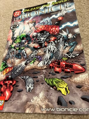 5 DC LEGO Bionicle Comic Books 2003 and 2005 Magazine | eBay