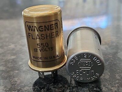 Wagner Lighting 550 Flasher  12 Volt 3 Terminal Plus Napa Echlin 536 32cp