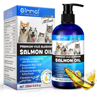 Fish Oil For Dogs - Omega 3 For Dogs From Alaskan Salmon, Cod & Kril