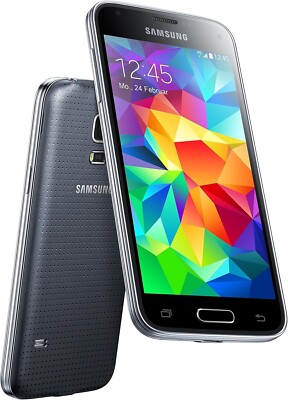 Samsung Galaxy S5 Mini SM-G800F 16 GB Charcoal Black Neu OVP geöffnet