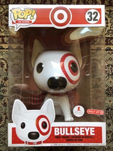 bullseye funko pop 10 inch