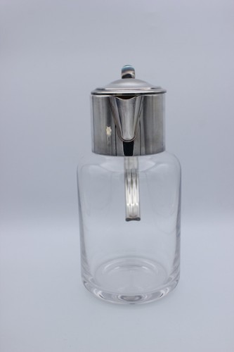 Brocca caraffa antica in Cristallo argento silver plated Masini Firenze anni 70 - Picture 5 of 11