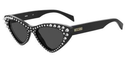 Moschino Sunglasses MOS006/S/STR  807/IR Black grey Woman