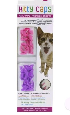 Kitty Caps XS Nail Cap Multiple Colors Lot Of 23 Packs Brand New