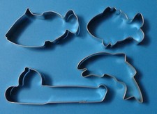 New Tin Fishing Cookie Cutters