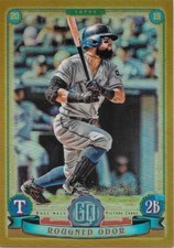 2019 Topps Gypsy Queen  Chrome Gold Box /50 Topper -RANGERS- #282