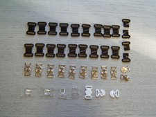 35 Bikiniverschl&uuml;sse in versch. Farben und Breiten  10mm-15mm