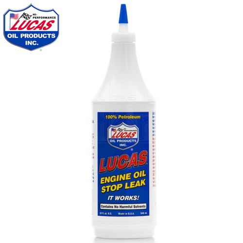 Lucas Engine Oil Stop Leak Stops Leaks Sealer Stop Smoke Additive Fix