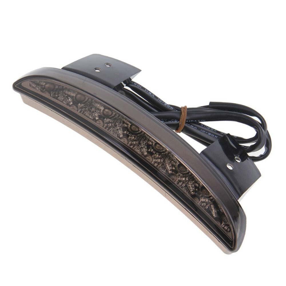 Feu arriere moto garde-boue bord rouge LED de freinage universel 12V
