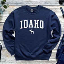 Idaho Sweatshirt  Idaho Classic Crewneck Sweatshirt