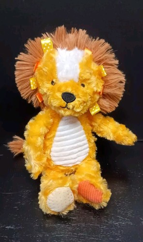 Make Believe Ideas Baby Plush Lion With Tabs Crinkle Sound Foot Rattles Unused