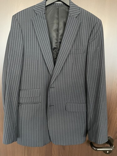 Mexx Herren Sakko Blazer, Gr. 48, Blau