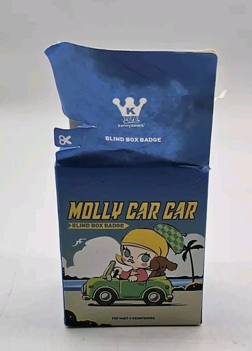 Molly Van Car Car Popmart Pin Van Collectible Open Box New Blind Box Badge - Image 2 of 4