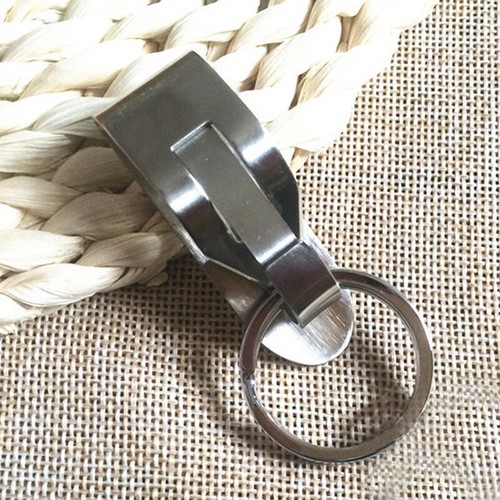 Quick Release Steel Keychain Belt Clip Rings Classic ис Key Holder K1V1